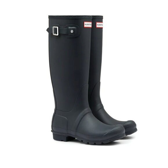 Hunter Shoes - Hunter Original Tall Rain Boots - Black
